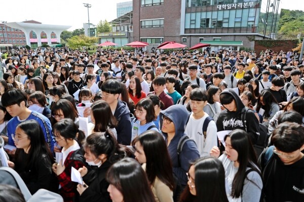 삼육대 적성고사 현장 (출처: 삼육대)