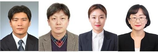 (왼쪽부터) 김승렬, 박성욱, 이수현, 최수정 박사