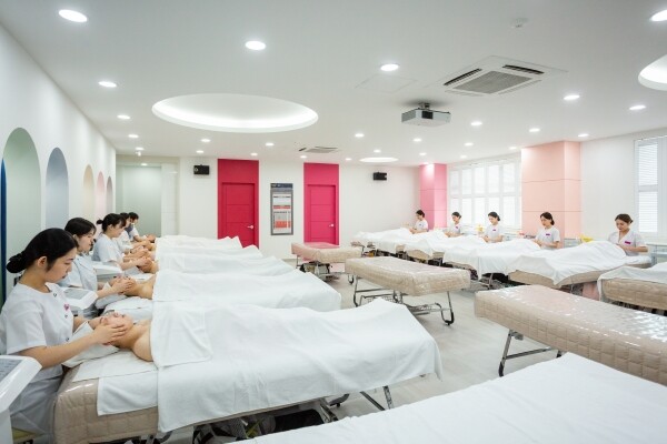 계명문화대 피부미용반 실습실(피부관리실)