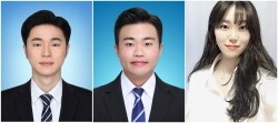 왼쪽부터 숭실대 기계공학부 조준호씨, 최은성씨, 김민선씨. 사진=숭실대 제공