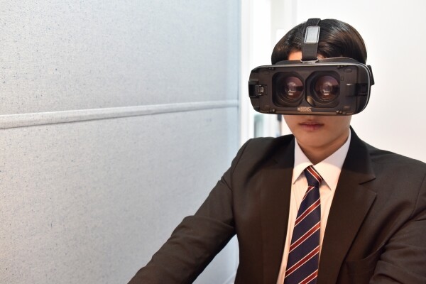 인천재능대 학생이 AI를 활용한 취업역량강화 교육을 받고 있다. 사진=인천재능대 제공