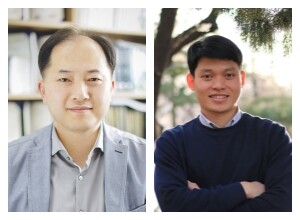 정문석 교수와 Ngoc Thanh Duong 박사과정 연구원
