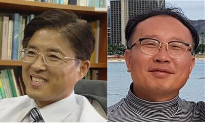 박정규 교수(좌), 이병호 교수
