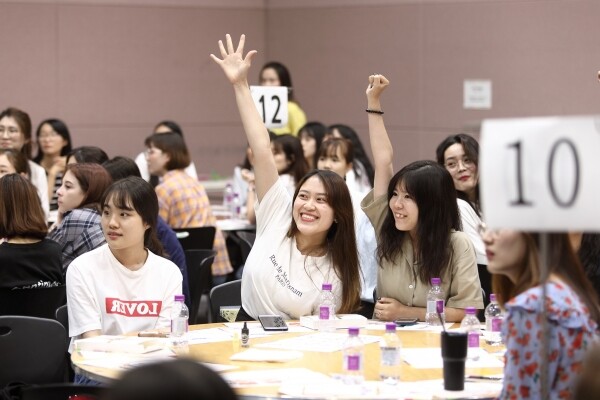 서울여자대학교(총장 전혜정)는 9월 11일 12시 서울시 노원구 서울여대 학생누리관 이벤트홀에서 ‘인바운드 커뮤니티 한가위 행사’를 개최했다. (사진: 서울여대 제공)