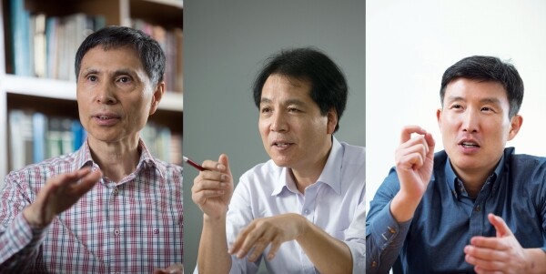 (왼쪽부터) UNIST 김광수, 석상일, 조재필 교수
