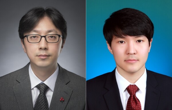 (왼쪽부터) 최정규 교수, 정양환 학생 (사진: 고려대 제공)