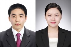 전북대 김용찬(좌), 정민주 대학원생