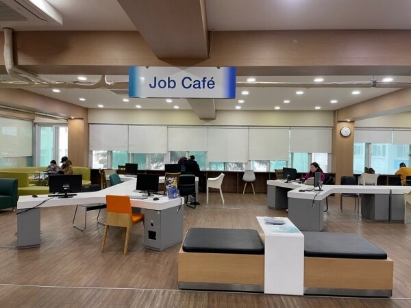 가톨릭관동대 대학일자리센터 잡카페. 사진=가톨릭관동대 제공