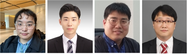 관련사진. (왼쪽부터) 실리코팜(주) 김태형 대표, 지상호 대표, DGIST 뇌･인지과학전공 유우경교수, 한국뇌연구원(KBRI) 천무경 박사 (1)