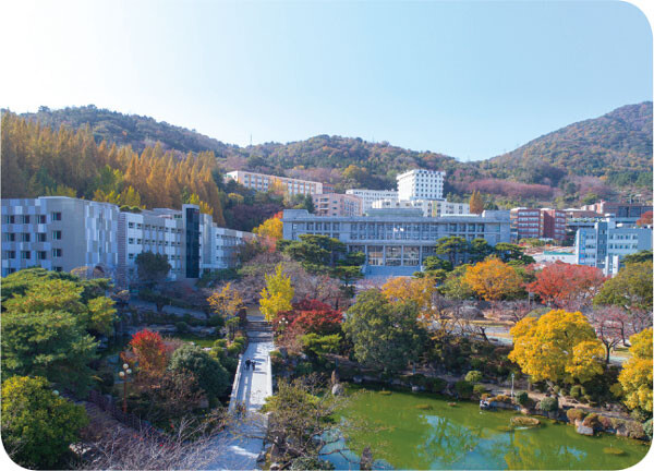 경남대 캠퍼스 전경