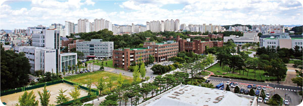 충북대 캠퍼스 전경