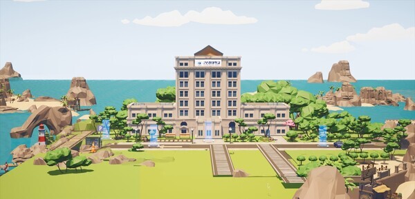 부경대 메타버스의 대학본부 전경. 사진=부경대 제공