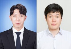 숭실대 전기공학부 박준정(왼쪽) 씨와 정해준 교수. 사진=숭실대 제공