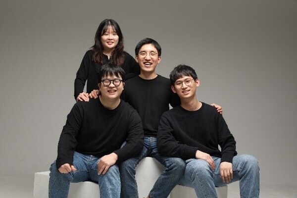 한국외대 SW창업프로그램 SW창업팀 '자비게이션'. 사진=한국외대 제공