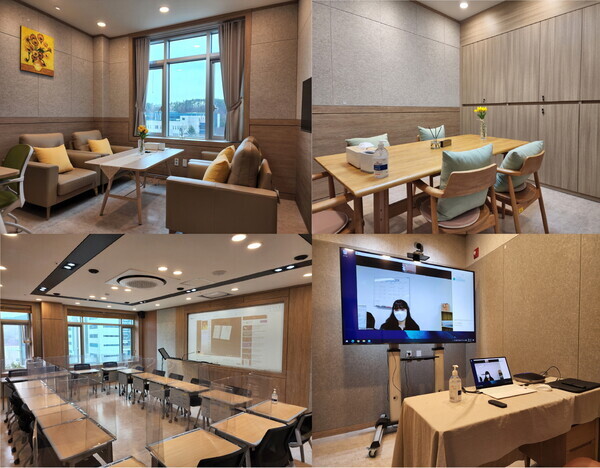 한국기술교육대 고용서비스정책학과 상담실습실 내부 모습. 사진=한국기술교육대 제공