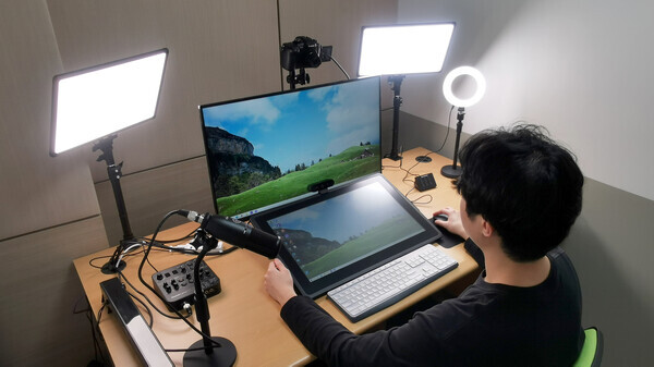 부경대 학부대학 스튜디오 내부 모습. 사진=부경대 제공