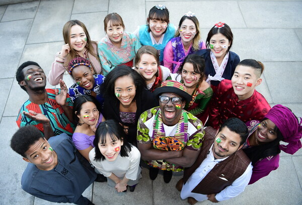 선문대 유학생들. 사진=선문대 제공