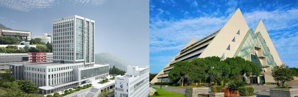 (왼쪽부터) 동서대학교와 상해공정기술대학. 사진=동서대 제공