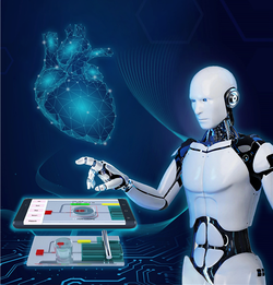 인공지능(AI)을 이용한 고정밀 바이오칩 제어 시스템 개념도. 사진=광운대 제공