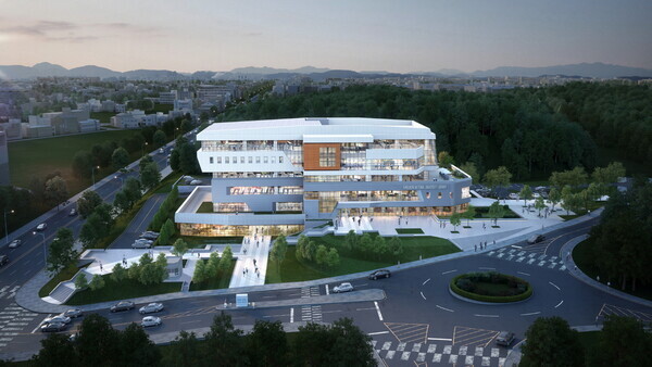 강원대 KNU 미래도서관 조감도. 사진=강원대 제공