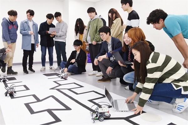 중앙대 소프트웨어학부 학생들. 사진=중앙대 제공