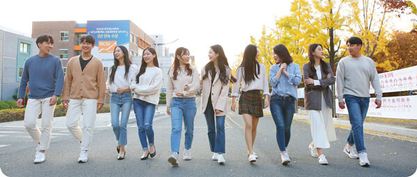 영남이공대 학생들