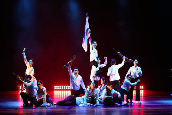 호남대학교 뮤지컬 퍼포먼스 ‘나는 고려인이다’ 공연 장면. 사진=호남대 제공