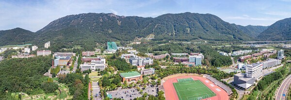 창원대 캠퍼스 전경